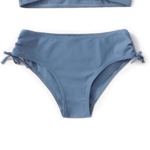 MIENOE Teen Girls' Swimsuit bottoms tie sides slate blue size XXL